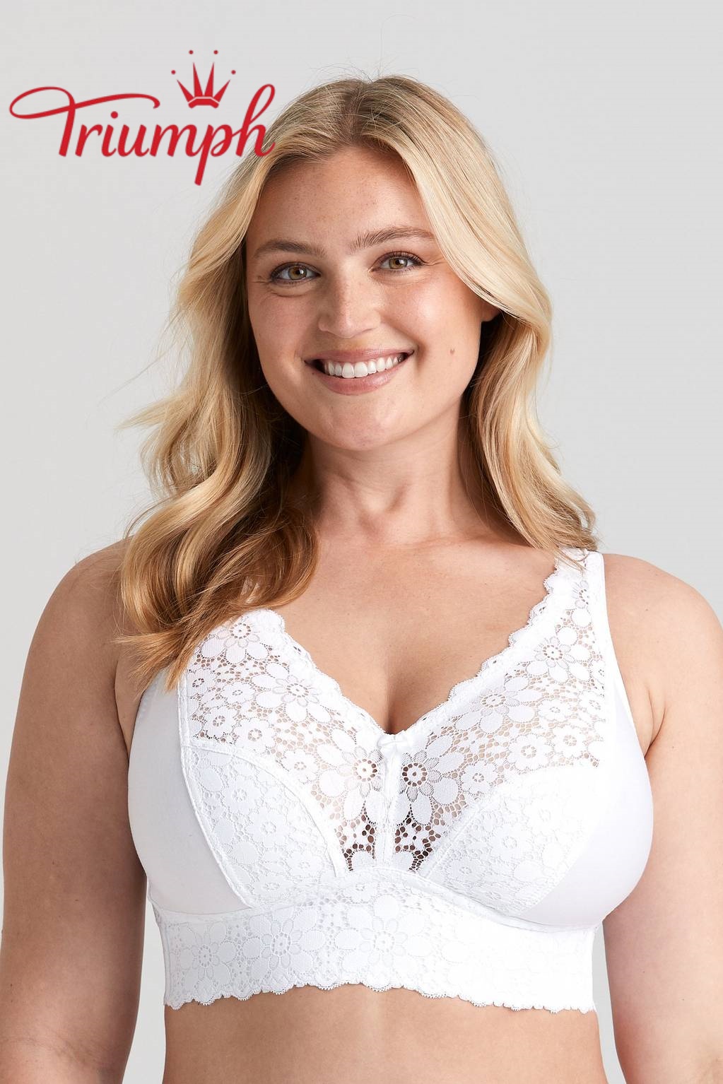 Triumph - [Купете един, вземете три безплатно] Удобен дантелен сутиен
