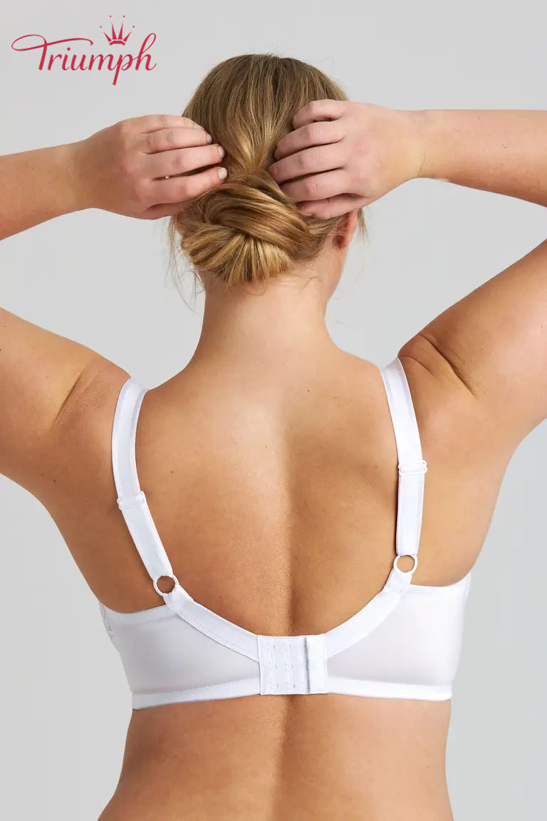 Triumph - Sada 4 kusů😍2026 Nová, nejprodávanější bavlněná podprsenka