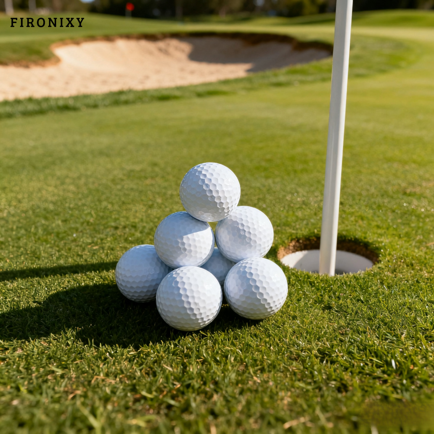 Neue Outdoor-Distanz-Übungsgolfbälle (30 Stück)