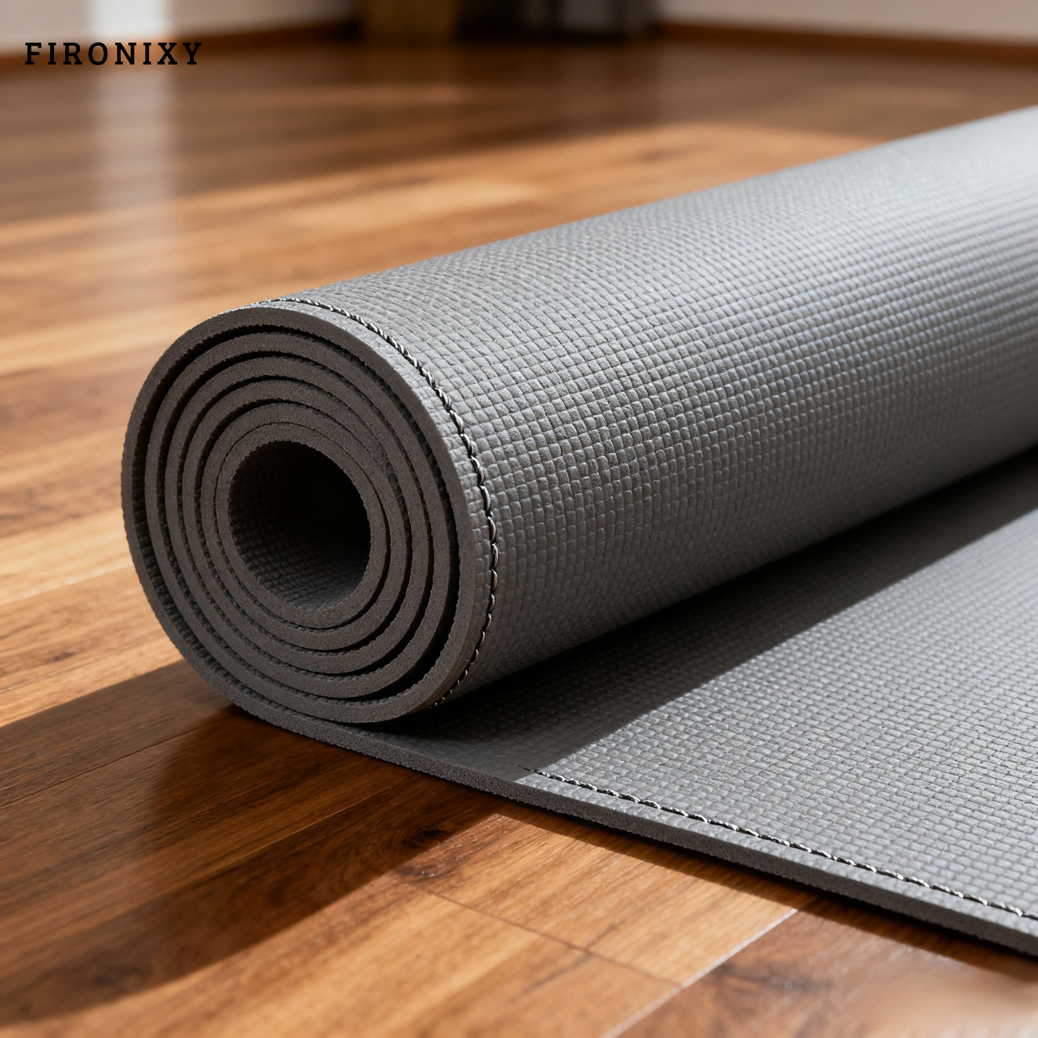 Rutschfeste Yogamatte für Zuhause, Fitnessmatte (2er-Pack)