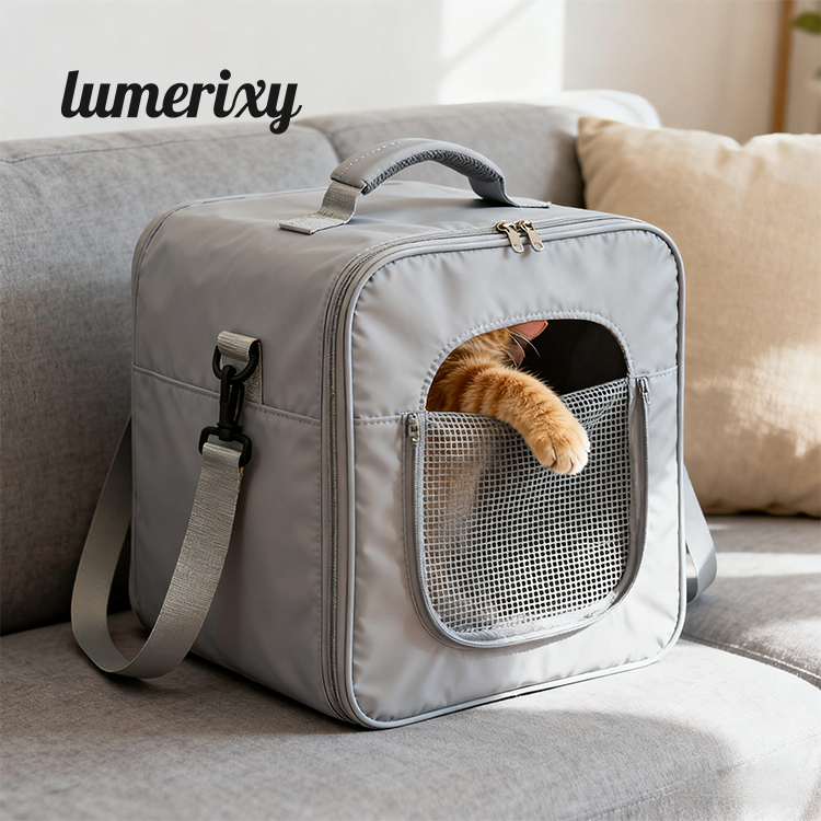 Cat bag portable pet bag for going out, single shoulder crossbody cat bag