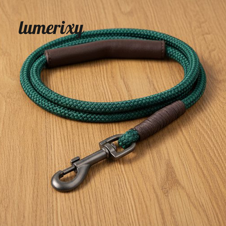 Lumerixy Hemp leash dog chain for medium and large dogs