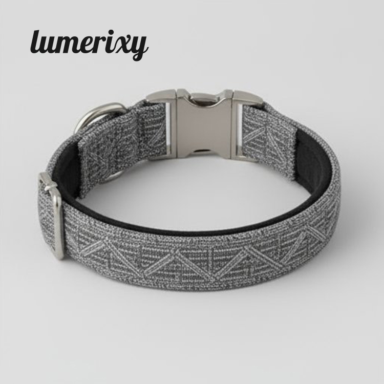Lumerixy Pet collar for dogs, comfortable, breathable, non-squeezing, adjustable