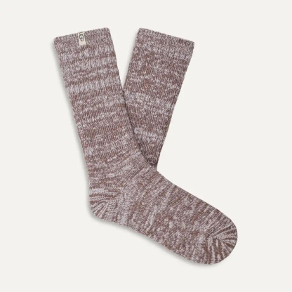 Women's Rib Knit Slouchy Crew Sock