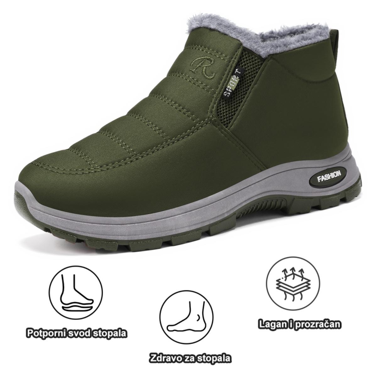 ⏰70% popusta danas - ne propustite 🔥 Ergonomski dizajnirane ortopedske cipele - dizajn za potporu svoda stopala 👞 Lako se riješite bolova u stopalima - uniseks