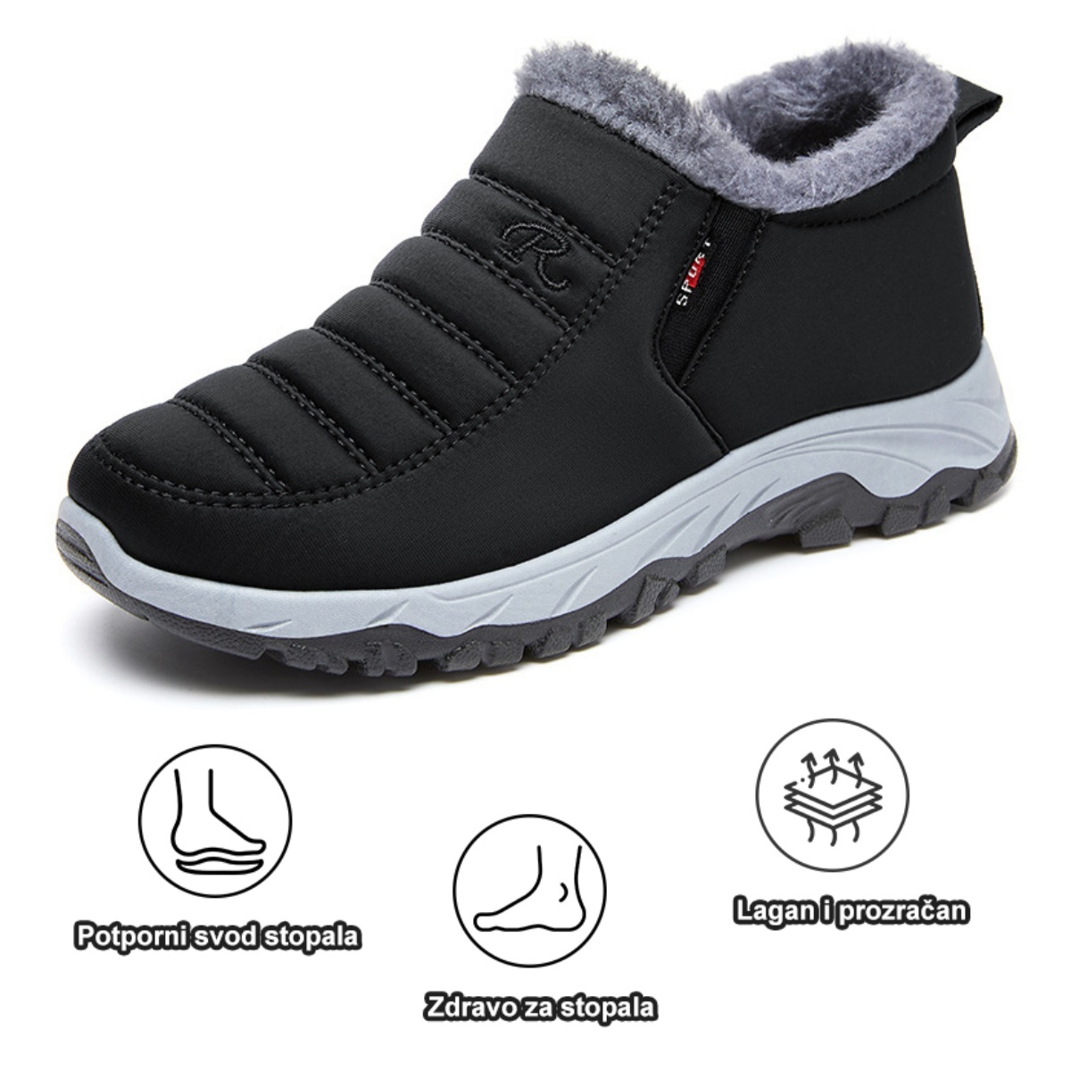 🔥70% popusta danas - ne propustite ⏰ Ergonomski dizajnirane ortopedske cipele - dizajn za potporu svoda stopala 👞 Lako se riješite bolova u stopalima - uniseks