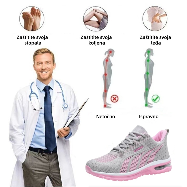 [🔥Danas pola cijene - Ne propustite] Ergonomski dizajnirane ortopedske cipele - dizajn za potporu svoda stopala 👞 Lako se riješite bolova u stopalima