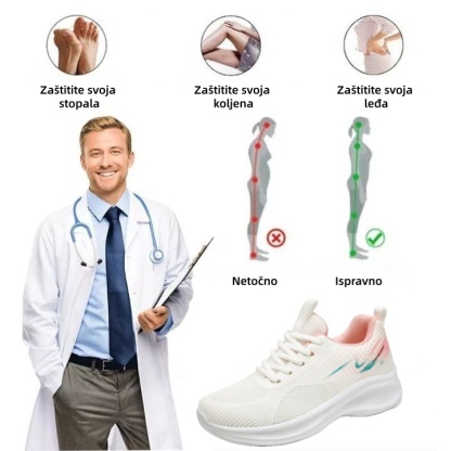 [🔥Danas pola cijene - Ne propustite] Ergonomski dizajnirane ortopedske cipele - dizajn za potporu svoda stopala 👞 Lako se riješite bolova u stopalima