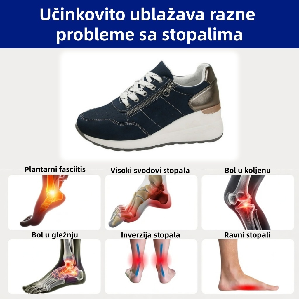 🔥70% popusta danas - ne propustite ⏰ Elegantne cipele za hodanje s ergonomskim dizajnom: lako ublažavaju bol u stopalima.