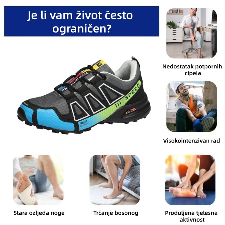 ⏰Zadnji dan! 70% popusta! Ne propustite! ✅ Ergonomski dizajnirane ortopedske cipele za ublažavanje bolova u leđima, zglobovima i stopalima - unisex
