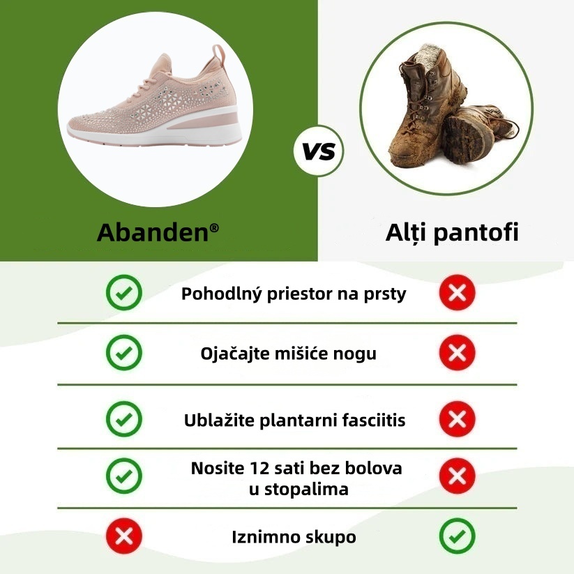 [🔥Danas pola cijene - Ne propustite] Ergonomski dizajnirane ortopedske cipele - dizajn za potporu svoda stopala 👞 Lako se riješite bolova u stopalima