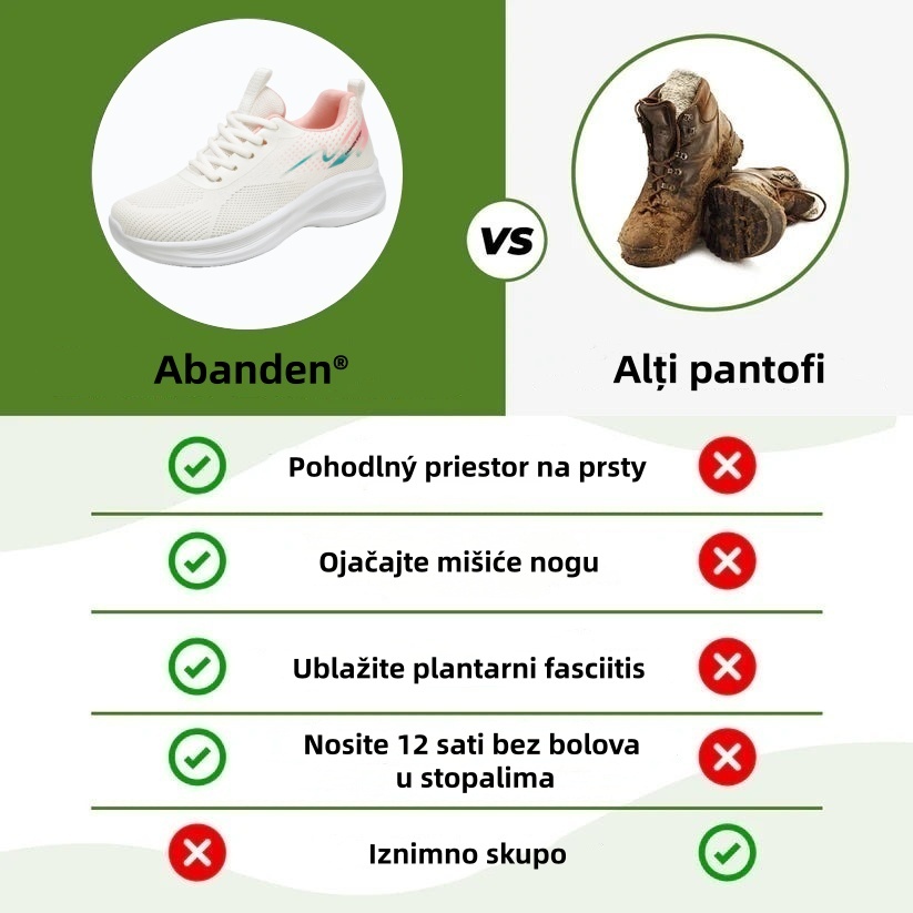 [🔥Danas pola cijene - Ne propustite] Ergonomski dizajnirane ortopedske cipele - dizajn za potporu svoda stopala 👞 Lako se riješite bolova u stopalima