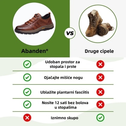 🔥70% popusta danas - ne propustite⏰Muške ortopedske cipele izrađene su od vrhunske talijanske kravlje kože 👞Udobno hodanje i ublažavanje boli✅