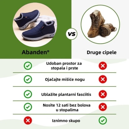 🔥70% popusta danas - ne propustite ⏰ Ergonomski dizajnirane ortopedske cipele - dizajn za potporu svoda stopala 👞 Lako se riješite bolova u stopalima - uniseks