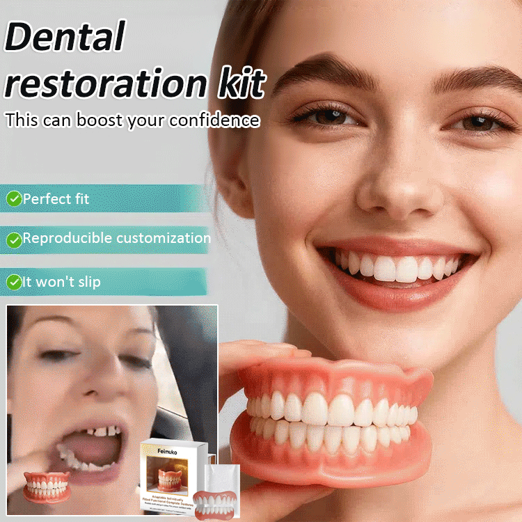 【All-Inclusive Customisation Package】🔥Denture Care and Enhancement Kit