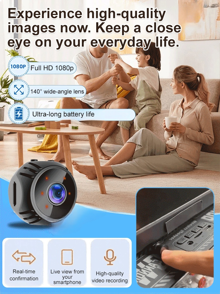 Smart Micro UHD Camera，🔥Camera Tech Just Got a Major Upgrade: This Year's Most Anticipated Gadget!