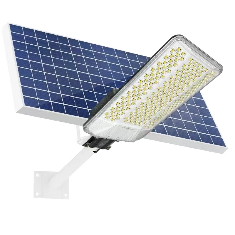 Waterproof and bright solar wide-angle garden light