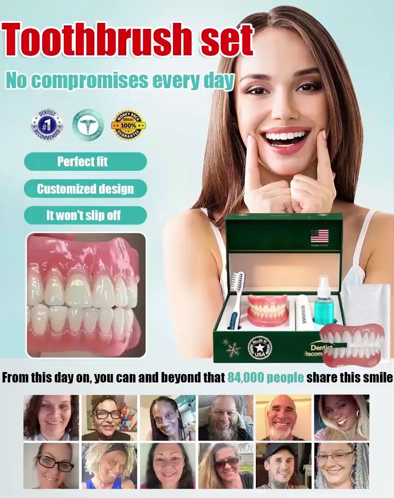 Dentures and Cosmetic Dental Kit⭐ Your Last Denture Set