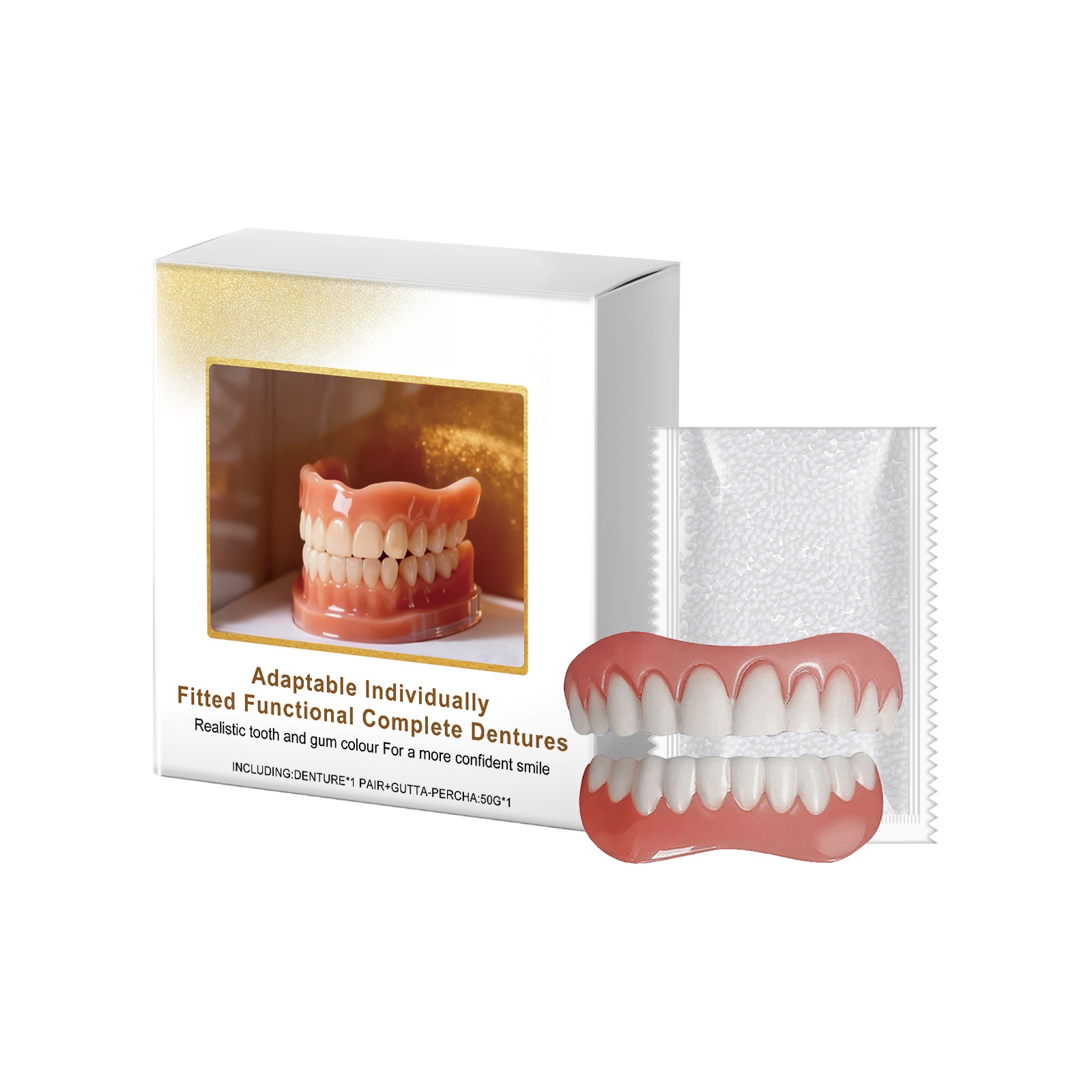 【All-Inclusive Customisation Package】🔥Denture Care and Enhancement Kit