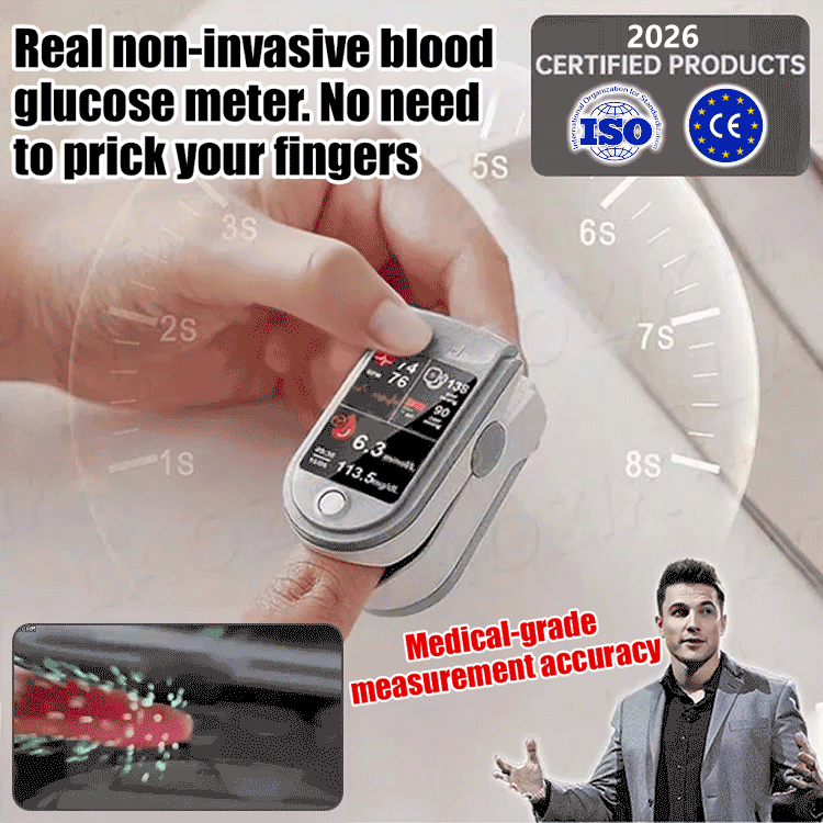 The Future of Home Health: Track Glucose, Blood Pressure & Oxygen—With Zero Pain & Zero Strips.
