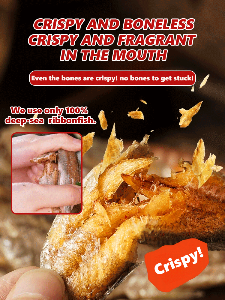 Ready-to-eat crispy yellow croaker🔥Low-temperature baked, high protein,👍 low fat, and crispy to perfection