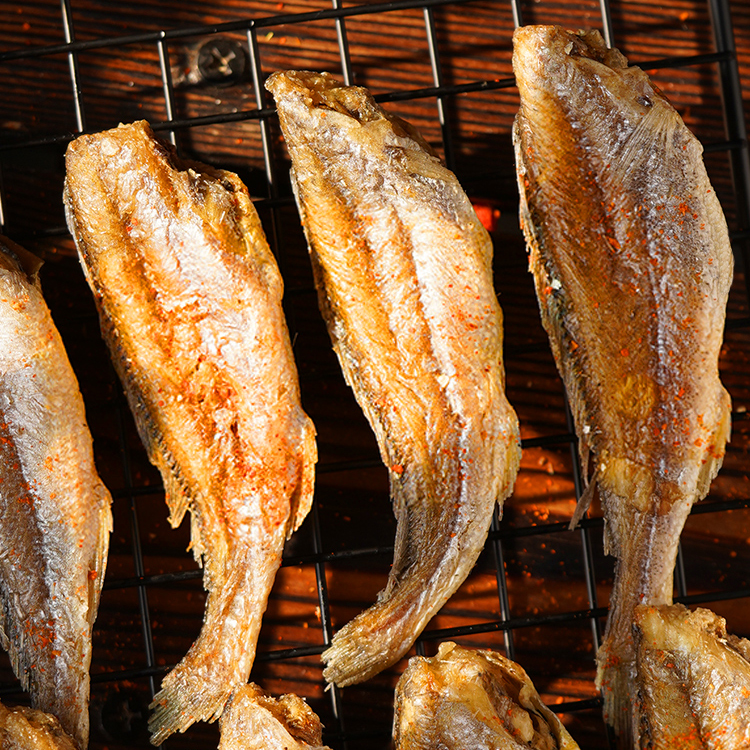 Ready-to-eat crispy yellow croaker🔥Low-temperature baked, high protein,👍 low fat, and crispy to perfection
