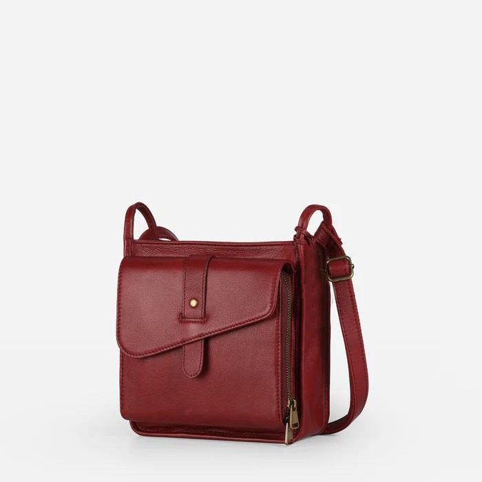 Large-capacity anti-theft crossbody bag