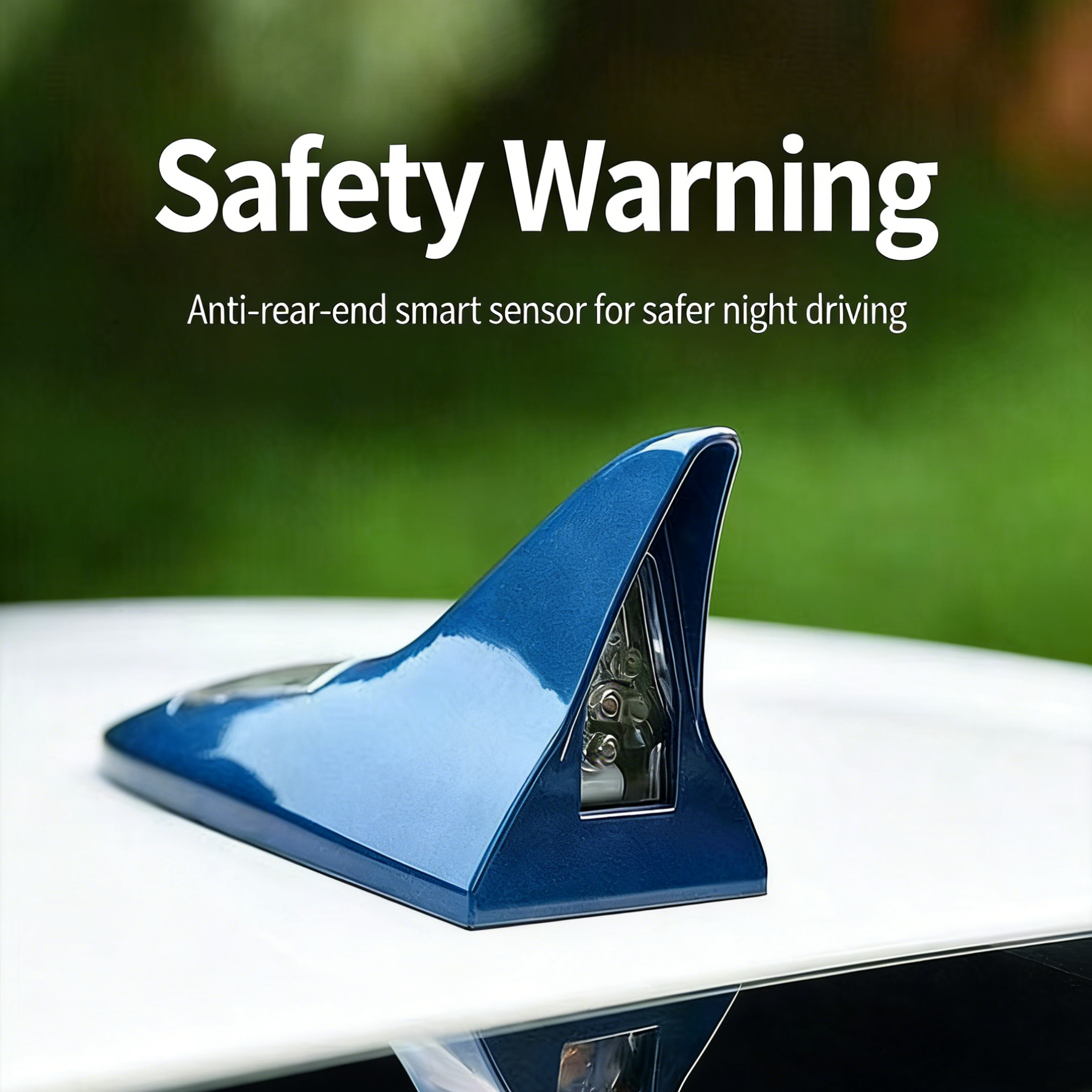 Solar Powered Shark Fin Warning Light