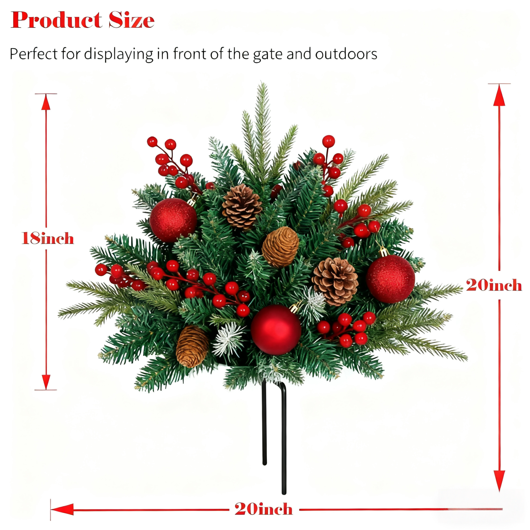 🎄Early Christmas Sale🔥Pre-lit Artificial Christmas Tree Urn Filler