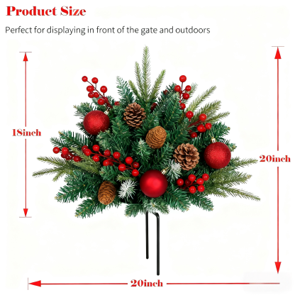 🎄Early Christmas Sale🔥Pre-lit Artificial Christmas Tree Urn Filler