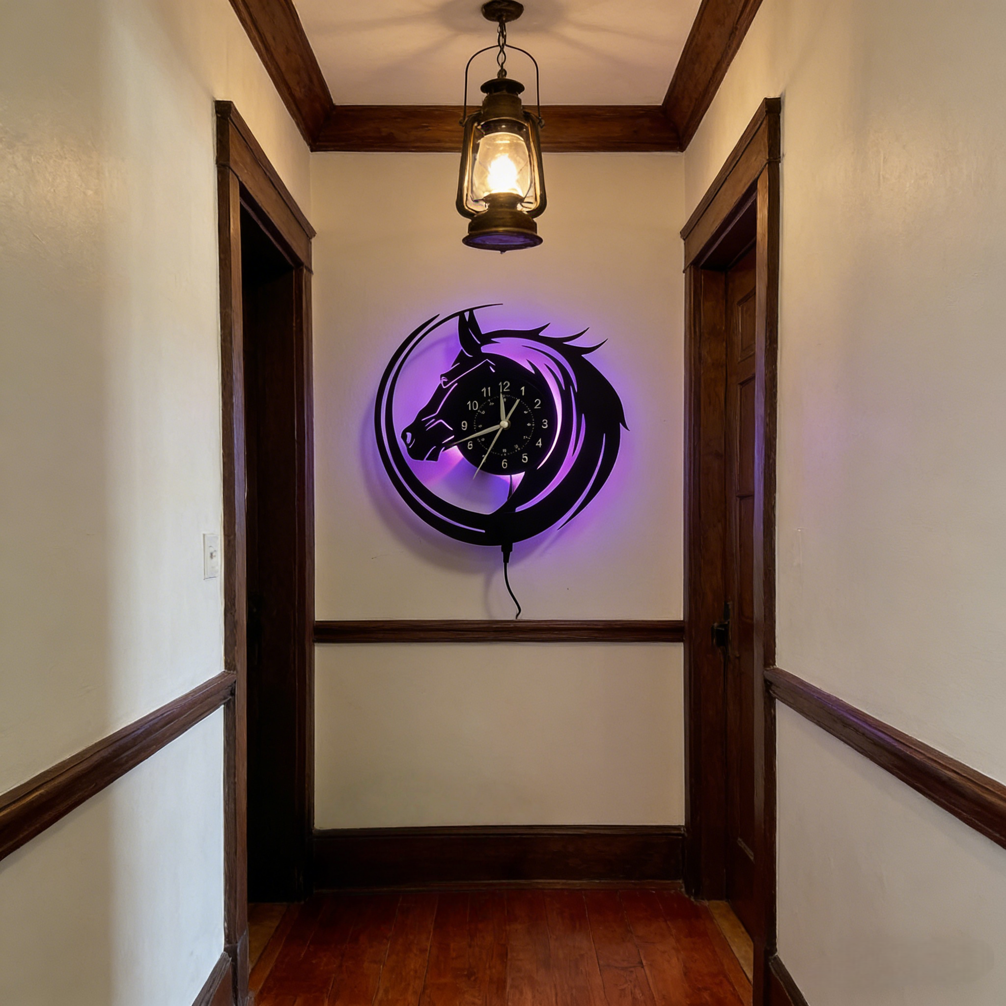 Wildlife Horse Wall Clock