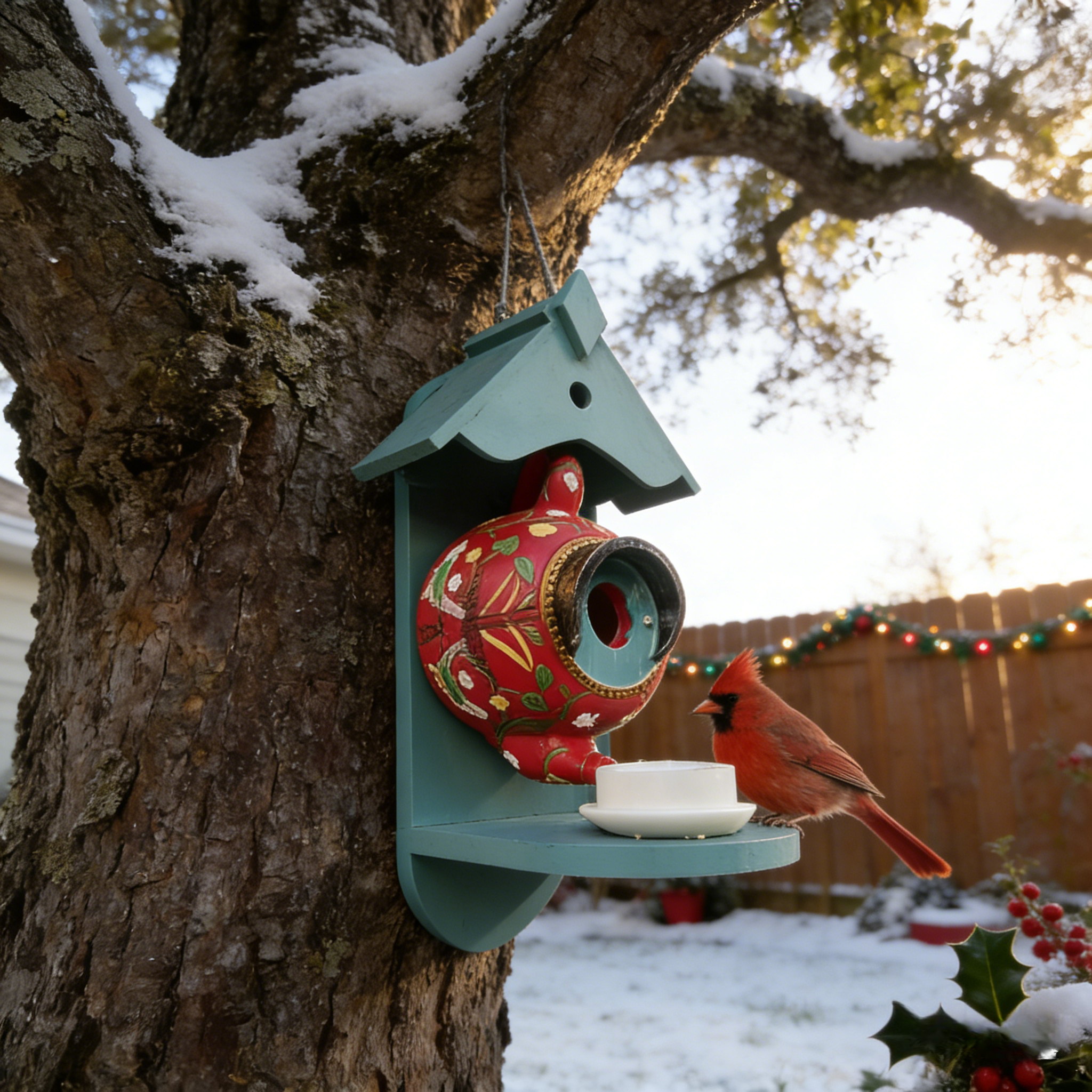 Bird Feeders Teapot Bird Houses 