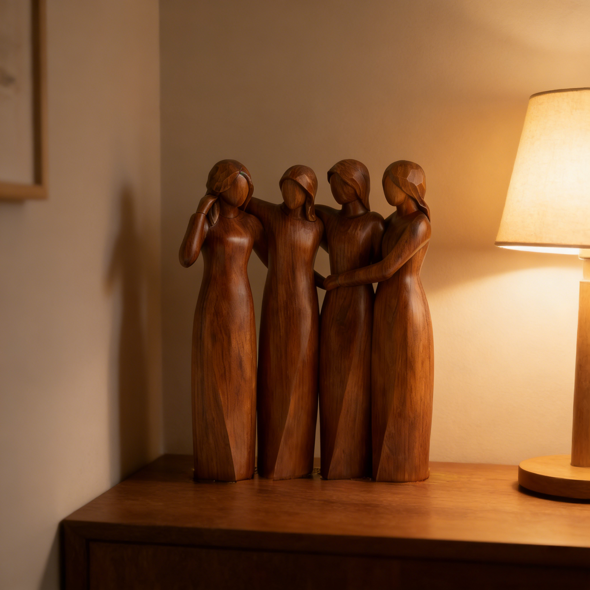 Celebrates Friendships Sisters Sculpture