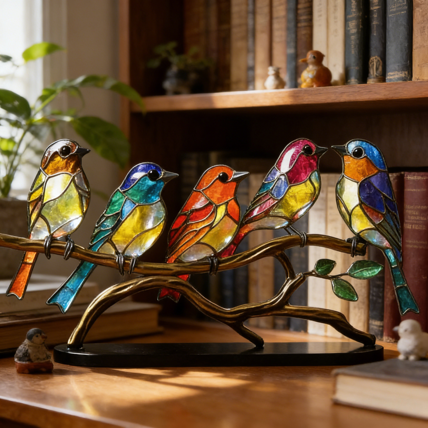 Colourful Art Bird Decoration
