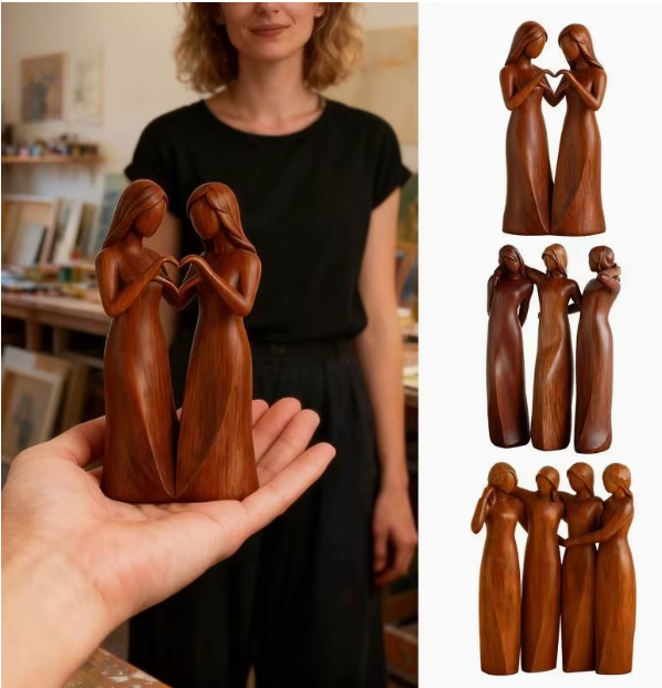 Celebrates Friendships Sisters Sculpture