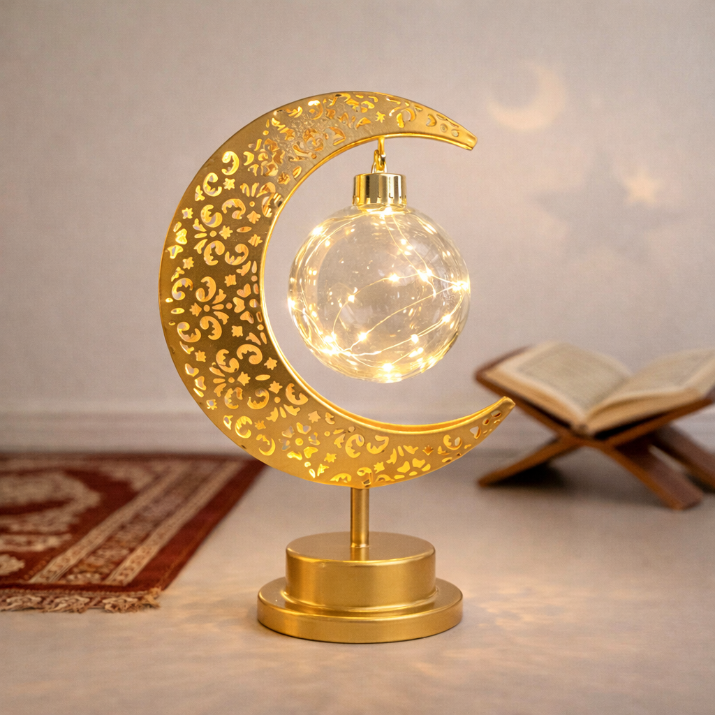 PeaceGlow™ Crescent Moon Lamp – A Soft Light for Meaningful Moments
