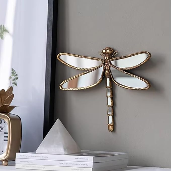 Dragonfly Mirror Wall Decor