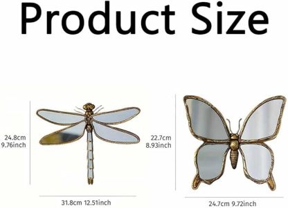 Dragonfly Mirror Wall Decor