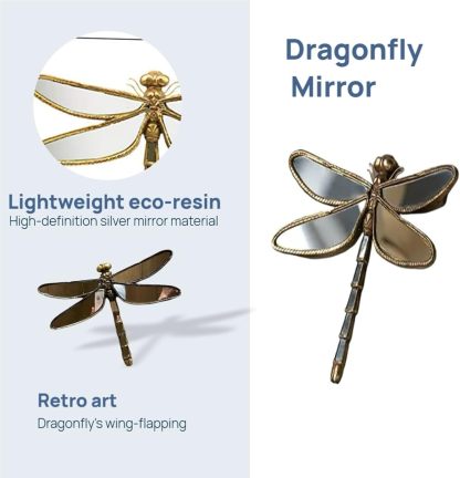 Dragonfly Mirror Wall Decor