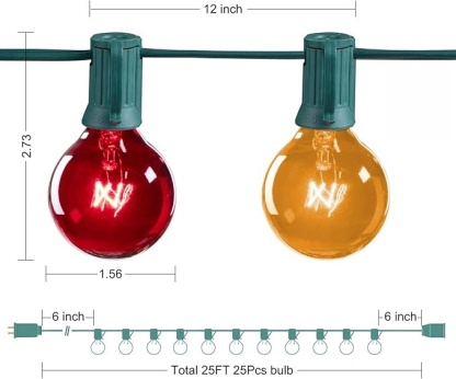 🎄Early Christmas Sale🔥Christmas Lights Colored String Lights