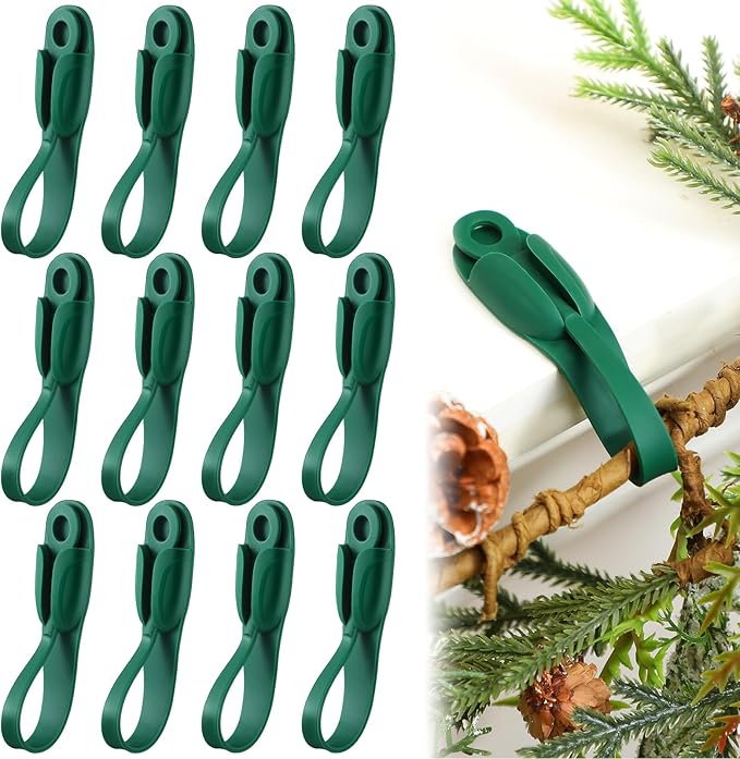 🎄2025 Christmas On Sale✨6 PCS Christmas Silicone Garland Hangers