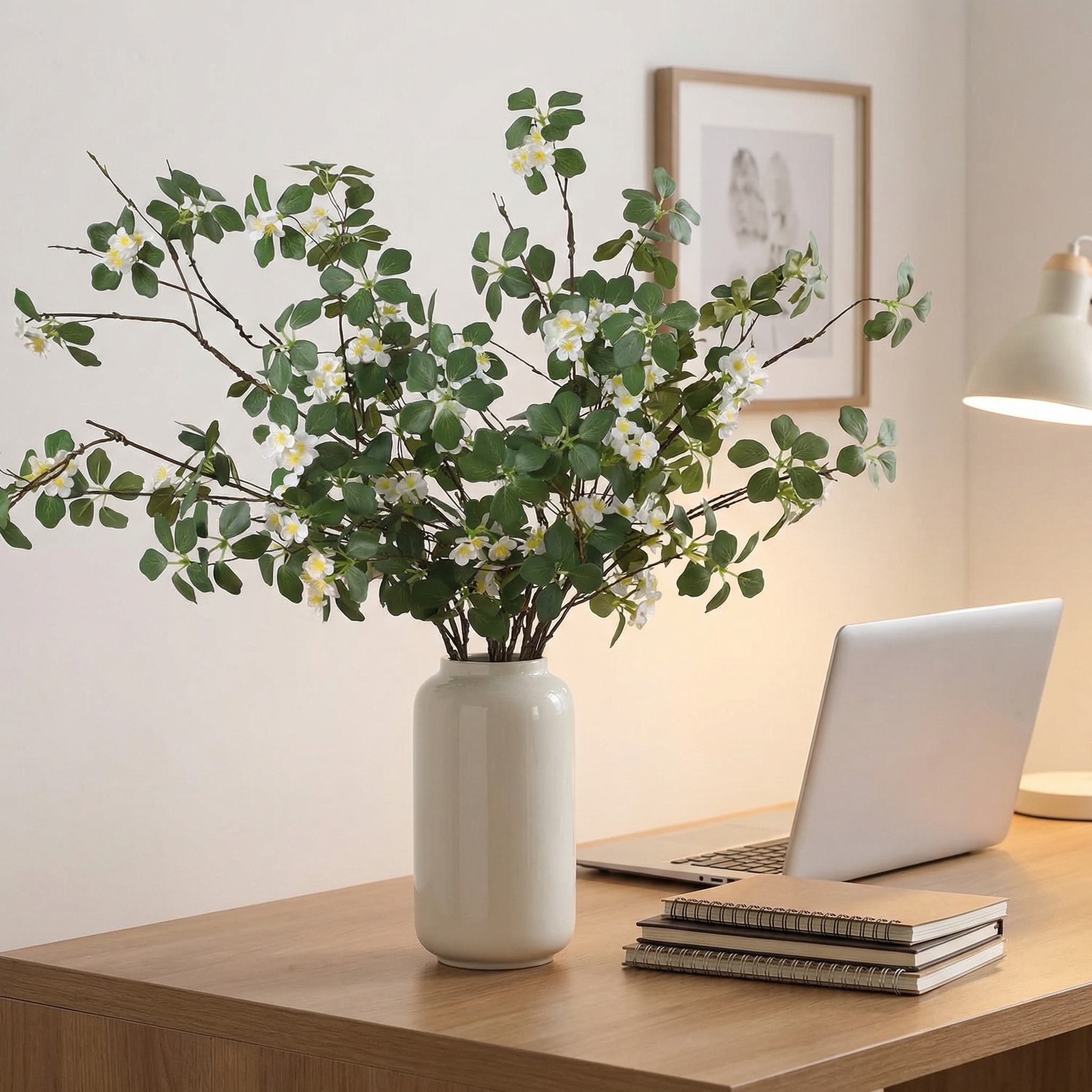 Tall Artificial Flowers Branches for Spring Indoor Decoration