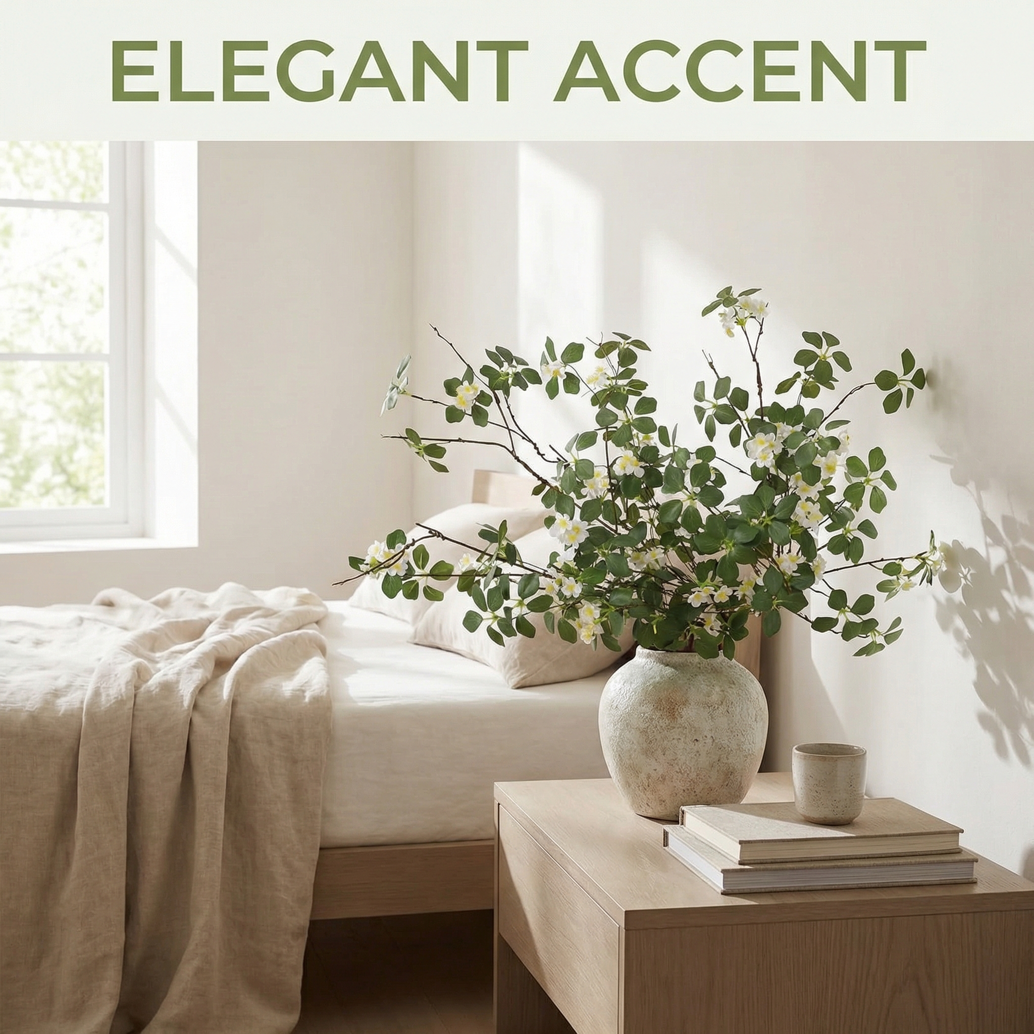 Tall Artificial Flowers Branches for Spring Indoor Decoration