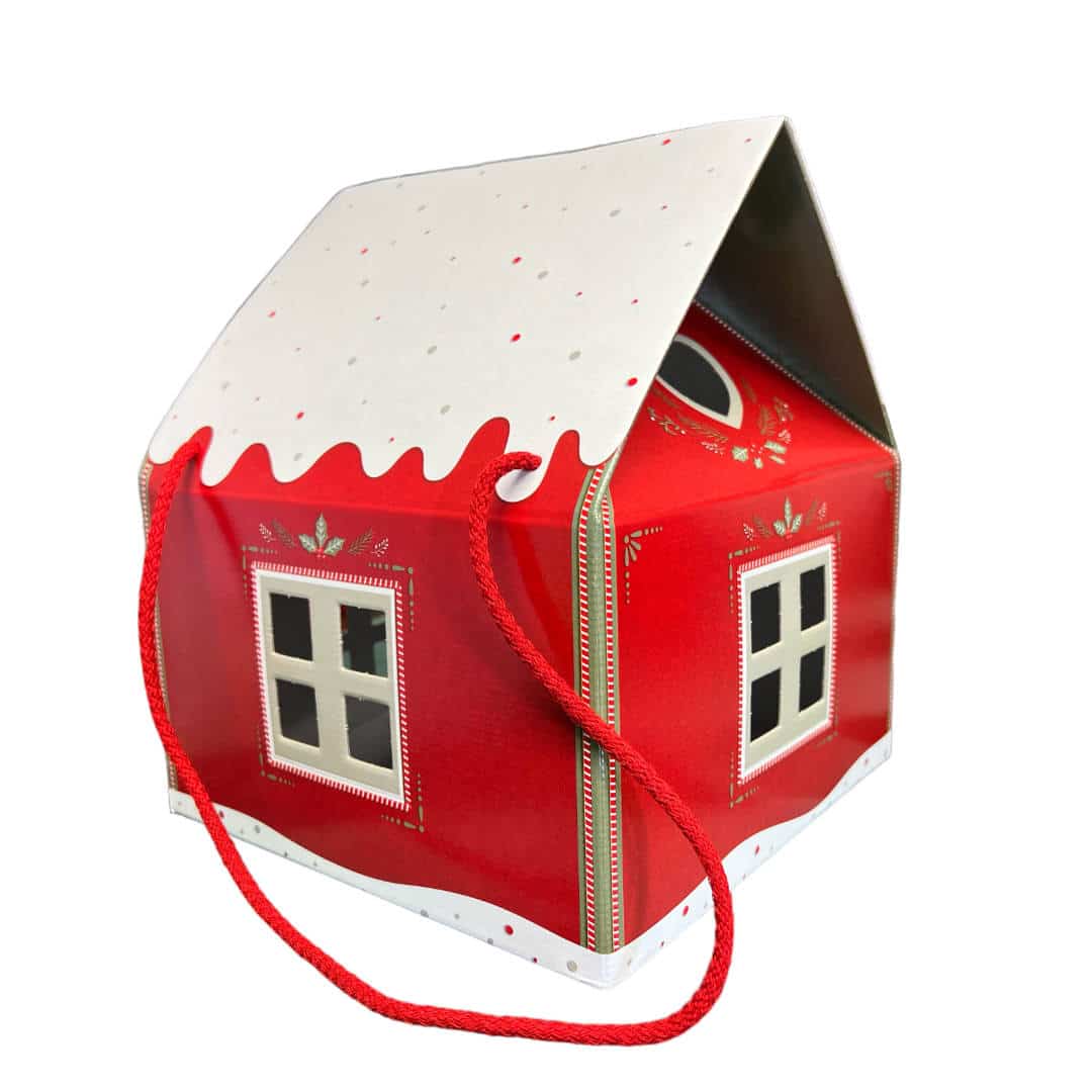 🎄2025 Christmas On Sale✨Gingerbread House Shaped Gift Box