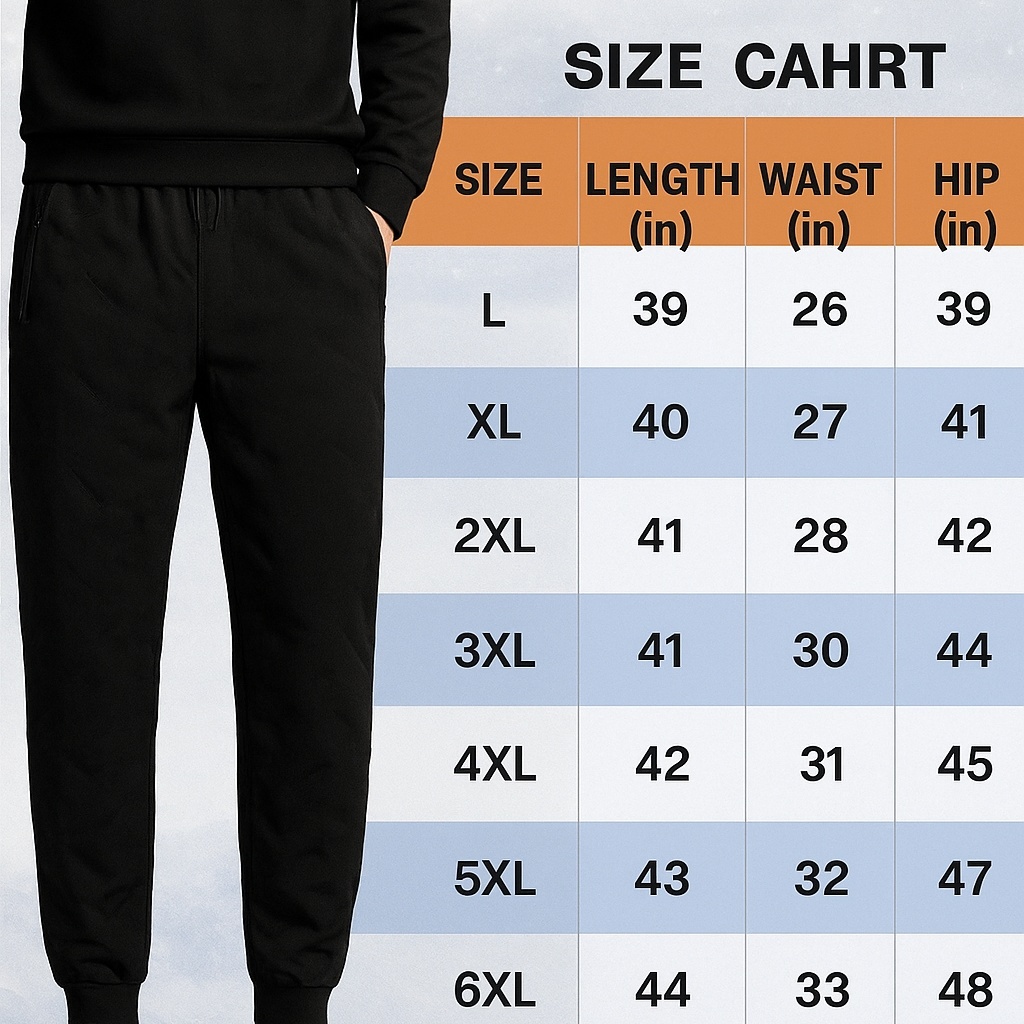 Winter Thick Fleece Sweatpants