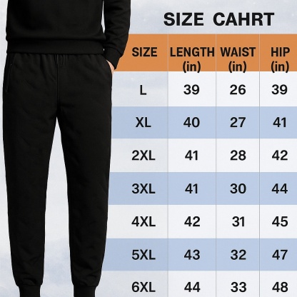 Winter Thick Fleece Sweatpants