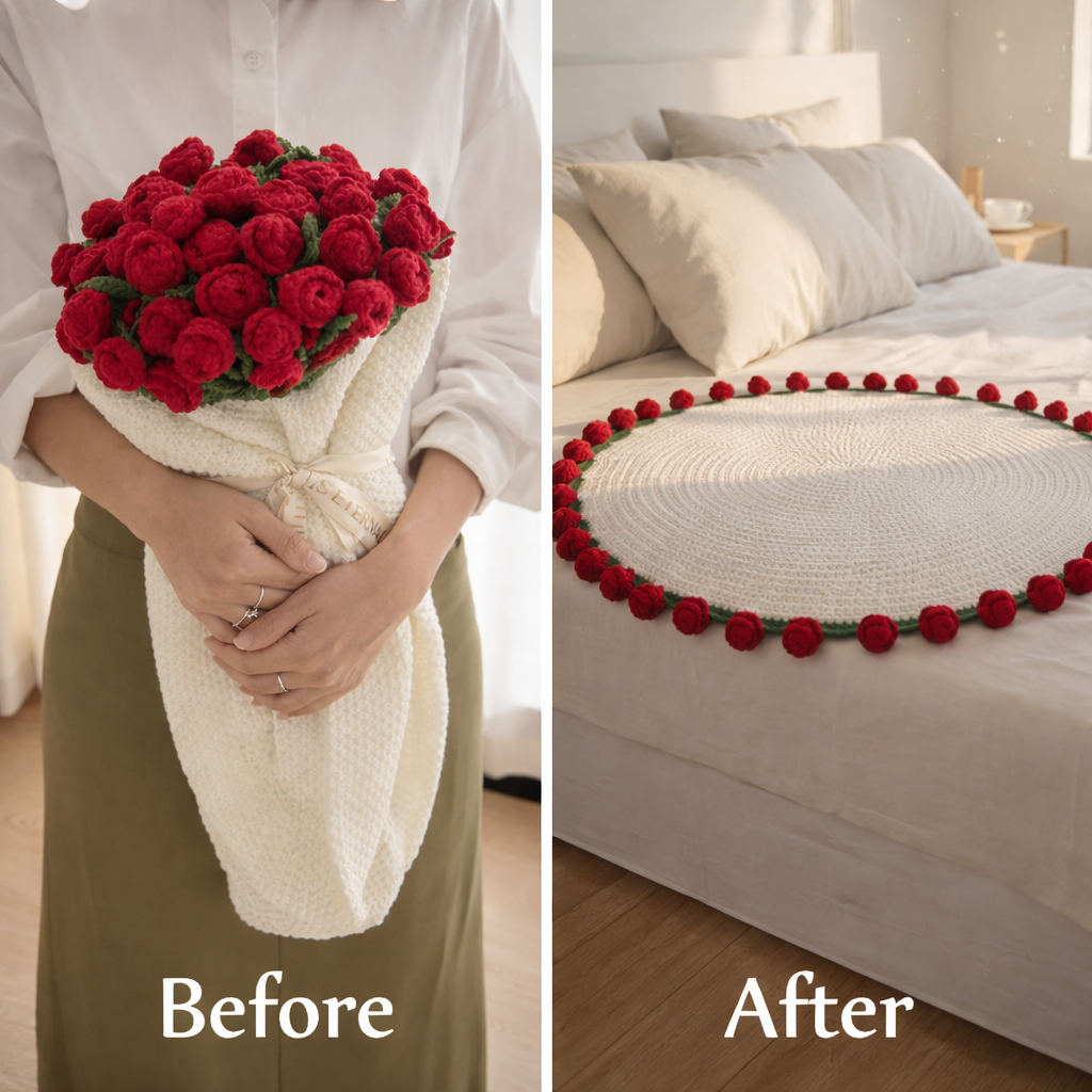 Flower Bouquet Blanket