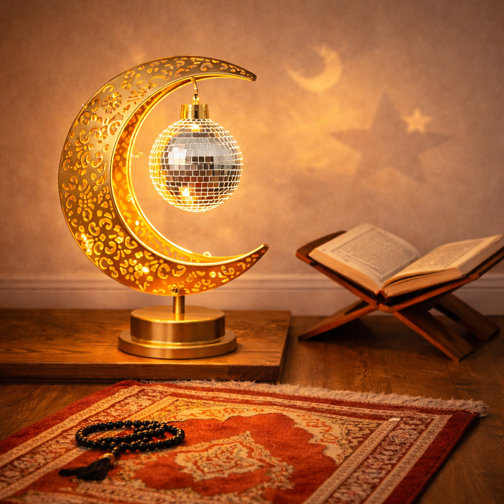 PeaceGlow™ Crescent Moon Lamp – A Soft Light for Meaningful Moments