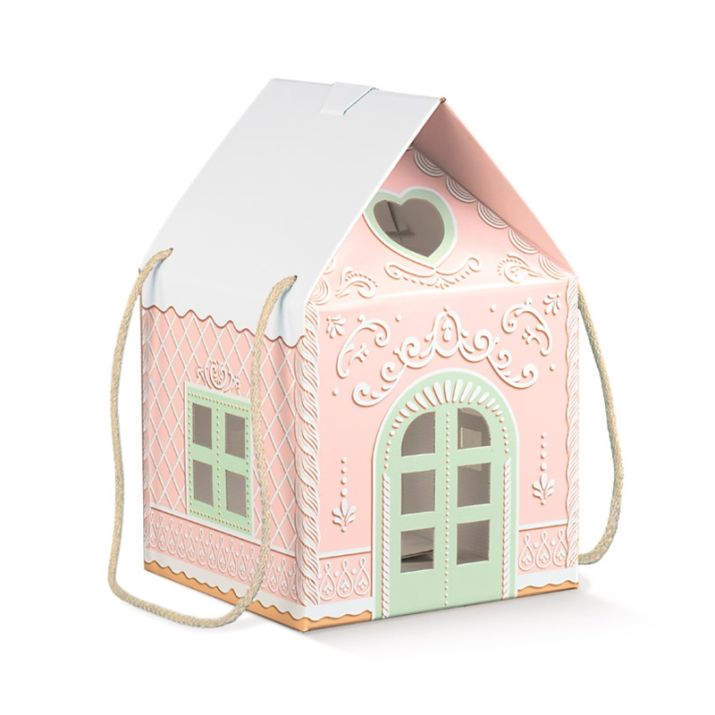 🎄2025 Christmas On Sale✨Gingerbread House Shaped Gift Box