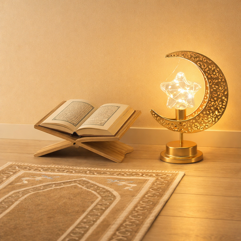 PeaceGlow™ Crescent Moon Lamp – A Soft Light for Meaningful Moments